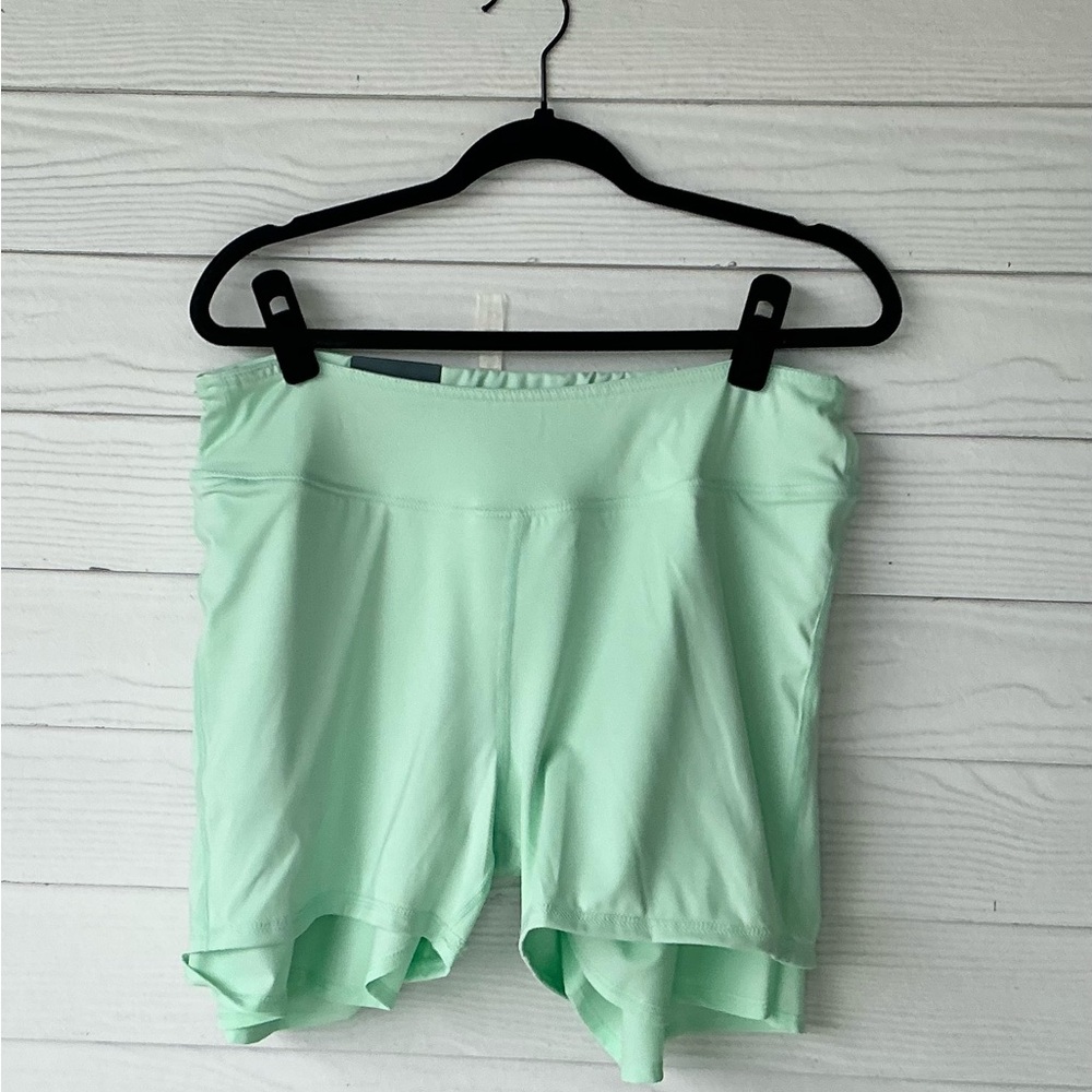 NEW Tek Gear Mint Green Skater Athletic Skirt/Skort - Picture 7 of 10